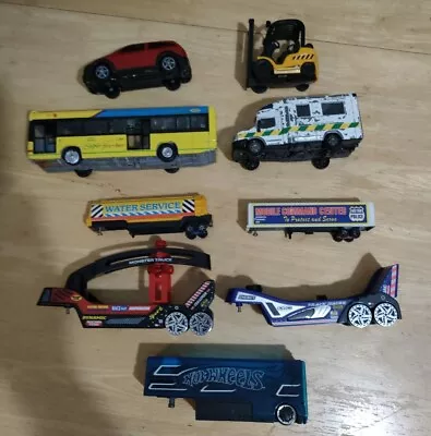 Buy Toy Trailer Bundle Hot Wheels And Big Wheels And A Few Other Vehicles  • 4.50£
