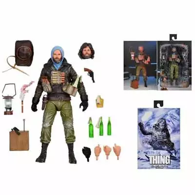 Buy 7  NECA The Thing MacReady V.3 (LAST STAND) Ultimate Action Figure Model Gifts • 37.48£