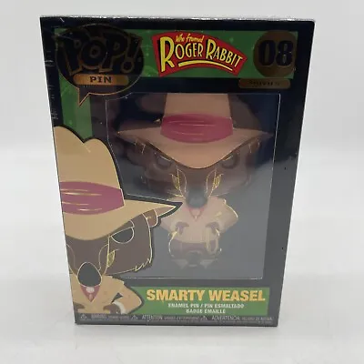 Buy Boxed Funko Who Framed Roger Rabbit Smarty Weasel Enamel Pop Pin Badge Movies 08 • 9.99£
