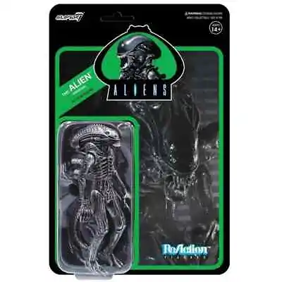 Buy Super7 Aliens Alien Warrior 3 3/4-Inch ReAction Figure • 22.99£