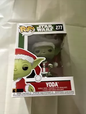 Buy Funko Pop Bobble: Star Wars - Holiday Santa Yoda (277) • 20£