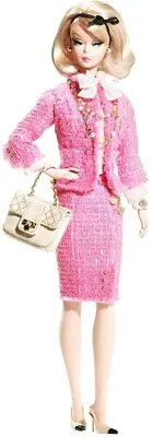 Buy Barbie Silkstone Preferably Pink Gold Lebel Mattel NRFB • 688.33£
