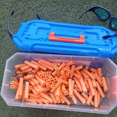 Buy Nerf Goggles And Bullets • 5.50£