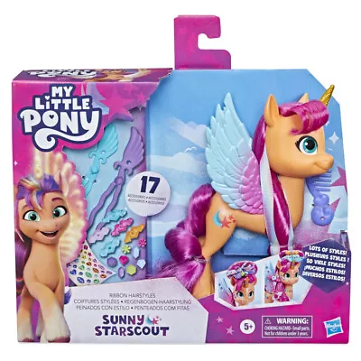 Buy My Little Pony Ribbon Hairstyles Sunny Starscout Hasbro Styling Hair Fashion Toy • 19.99£