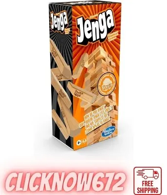 Buy Hasbro Gaming Jenga Classic, Children's Game That Promotes Reaction Speed From  • 12.01£