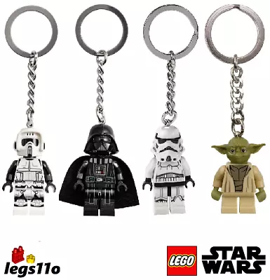 Buy LEGO Star Wars Minifigure Keyring Keychain NEW WITH TAGS Choose Character • 7.97£