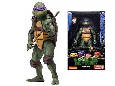 Buy Teenage Mutant Ninja Turtles Movie 1990 Donatello Figure 18cm Figure By NECA • 44.23£