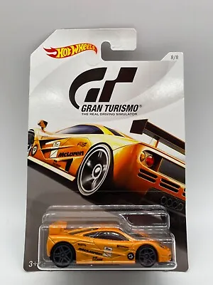 Buy Hotwheels Mclaren F1 GTR Gran Turismo Orange #8/8 2017 Sealed Rare • 12.95£