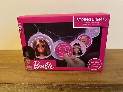 Buy Barbie String Lights With Stickers Paladone • 18.99£