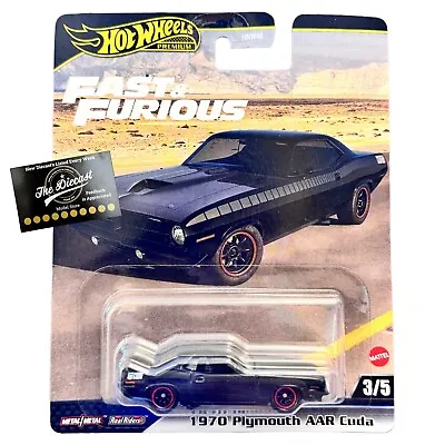 Buy HOT WHEELS Premium 1970 Plymouth AAR Fast And Furious 1:64 Diecast COMBINE POST • 9.99£