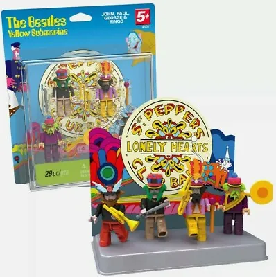 Buy K'Nex Beatles Yellow Submarine Buildable Figures Brand New In Sealed Packet • 23.95£