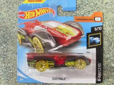 Buy Hot Wheels 2018 #159/365 ELECTRACK Clear Red HW X-Raycers New Casting 2018 • 2.98£