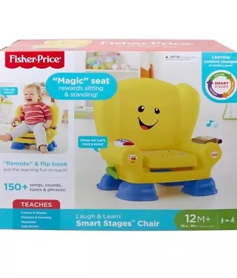 Buy Fisher-Price Laugh And Learn Smart Stages Chair - Yellow • 39£