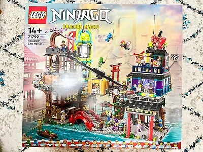 Buy LEGO NINJAGO: NINJAGO City Markets (71799) - New In Factory Sealed Box • 319.99£