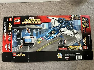 Buy Lego Marvel Super Heroes Avengers Quinjet City Chase 76032 Complete Box Minifigs • 70£