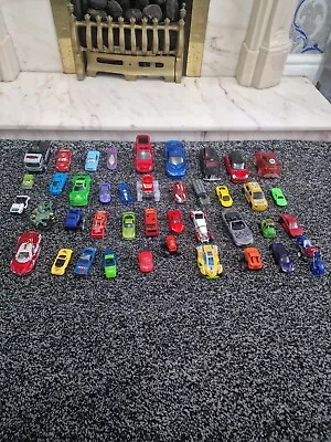 Buy 41 X Job Lot Bundle Toy Cars: Assorted! Including Some Hot Wheels  • 35£