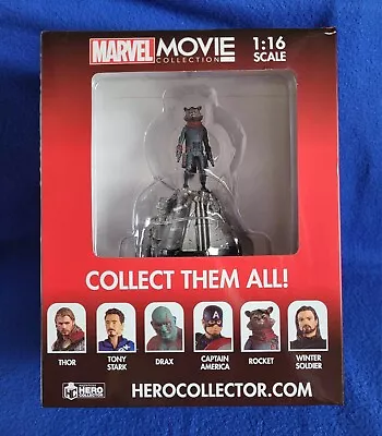 Buy Marvel Movie Collection Eaglemoss Rocket Figure 1/16 Scale • 9.99£