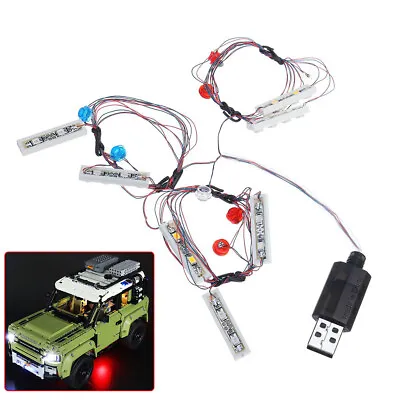 Buy Lego 42110 LED Light Lighting Kit Brick Toy Technic Land Rover Defender USB • 12.91£