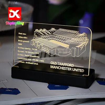 Buy DK-LED Acrylic Display Plaque For Lego Old Trafford Manchester United 10272(NEW) • 27.60£