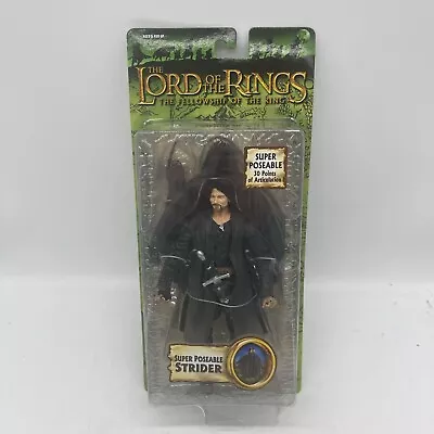 Buy Strider Super Poseable Action Figure Lord Of The Rings Fellowship Of The Ring • 13.99£