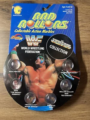 Buy Vintage WWF RAD ROLLERS 1990 MOC Sealed Unopened Hasbro Era Wrestling Federation • 9.99£