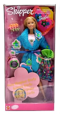 Buy 1999 Teen Slumber Party Skipper Barbie Doll / Cushion Party / Mattel 24592, NrfB • 92.56£