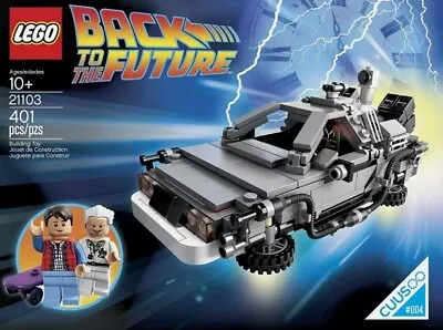 Buy New Lego 21103 Back To The Future Delorean Time Machine Sealed Retired Rare • 245£