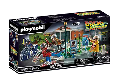 Buy Playmobil Back To The Future Part II Hoverboard Chase Playset 70634 New • 23.49£