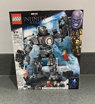 Buy LEGO 76190 Marvel. Iron Man: Iron Monger Mayhem. NISB New Sealed Retired✅ • 34.99£