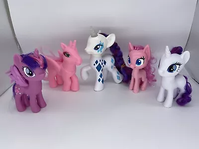 Buy My Little Pony Generation 4 Glamour Glow Rarity Light Up And 4 Other Ponies • 7.99£