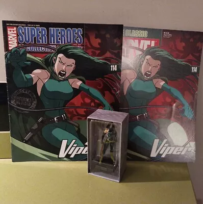 Buy Marvel Super Heroes Official Collection Viper (viper) 114 Eaglemoss Vo Or Vf • 12.36£