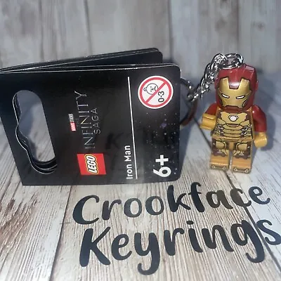 Buy LEGO Iron Man Keychain/Keyring - Marvel/DC Superheroes 854240 • 7.99£