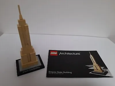 Buy LEGO Architecture Empire State Building - New York City - Complete - Mint Condition • 59.12£