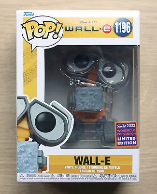 Buy Funko Pop Disney Wall-E With Trash Cube WonderCon + Free Protector • 24.99£