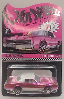 Buy Hot Wheels Red Line Club Exclusive Custom Eldorado Pink, With Card Protector  • 36.99£