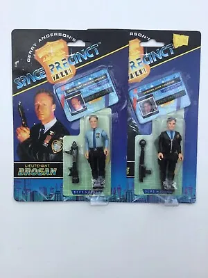 Buy Gerry Anderson's Space Precinct Lieutenant Brogan And Haldane 9cm Action Figure • 15£