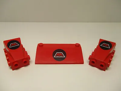 Buy (D15/10) LEGO Classic Space M-TRON Stones Spare Part Printed On Red • 14.12£