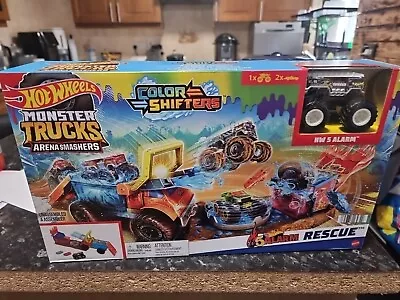 Buy Hot Wheels Monster Trucks Arena Smashers Color Shifters • 22.99£