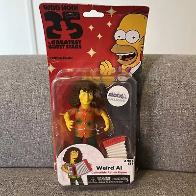 Buy The Simpsons - NECA - Weird Al Action Figure - Series 4 - New & Sealed See Desc • 15.99£