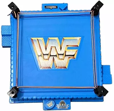 Buy WWF Hasbro Official Wrestling Ring (incl. Accessories) - First Edition (1991) • 102.78£