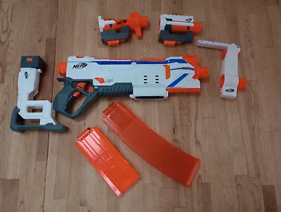 Buy NERF MODULUS REGULATOR With Original Attachments And Worker 22 Dart Magasine • 26£