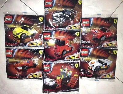 Buy LEGO Shell V-Power Ferrari Polybags Set Of 7 (30190 To 30196) Car Speed Champion • 124.80£