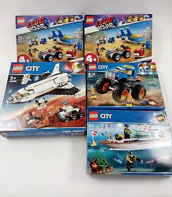 Buy Bundle Of 5 LEGO Sets Includes The Lego Movie 2 And LEGO City All Preowned  • 15£