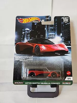 Buy Hot Wheels Car Culture Aston Martin Valhalla Concept #3/5 Real Riders N21 • 7.88£