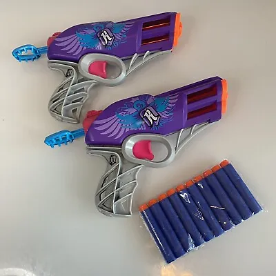 Buy Nerf Rebelle Secrets And Spies Messenger Gun With 10 Darts With Working Pens • 9.99£