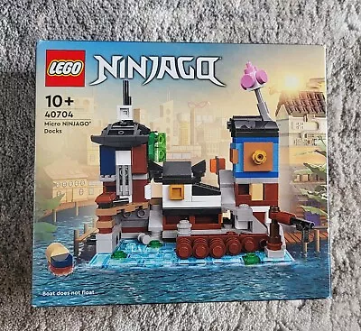 Buy Lego Micro Ninjago City Docks 40704 - Brand New & Sealed • 29£
