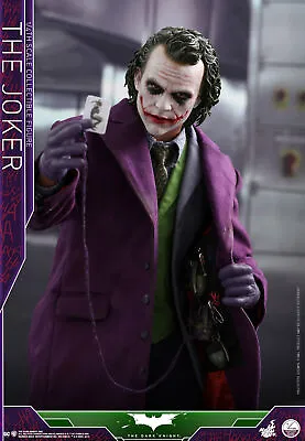 Buy Hot Toys QS010 1/4TH Scale Batman: The Dark Knight Joker Deluxe Edition Figures • 699£