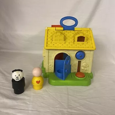 Buy Fisher Price 1984 Vintage House Little People Discovery Cottage Activity Toy 80s • 23.95£
