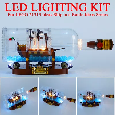 Buy LED Light Kit For Ship In A Bottle - Compatible With LEGO 21313 Set • 23.99£