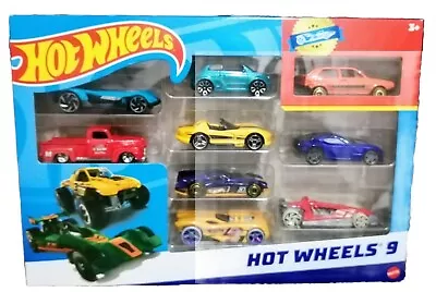 Buy Hot Wheels Car Assorment- Pack Of 9 Car Gift Pack  • 14.50£